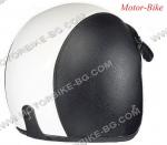 КАСКА TN8658 ЧЕРНА-БЯЛА XXL КОЖЕНА-4